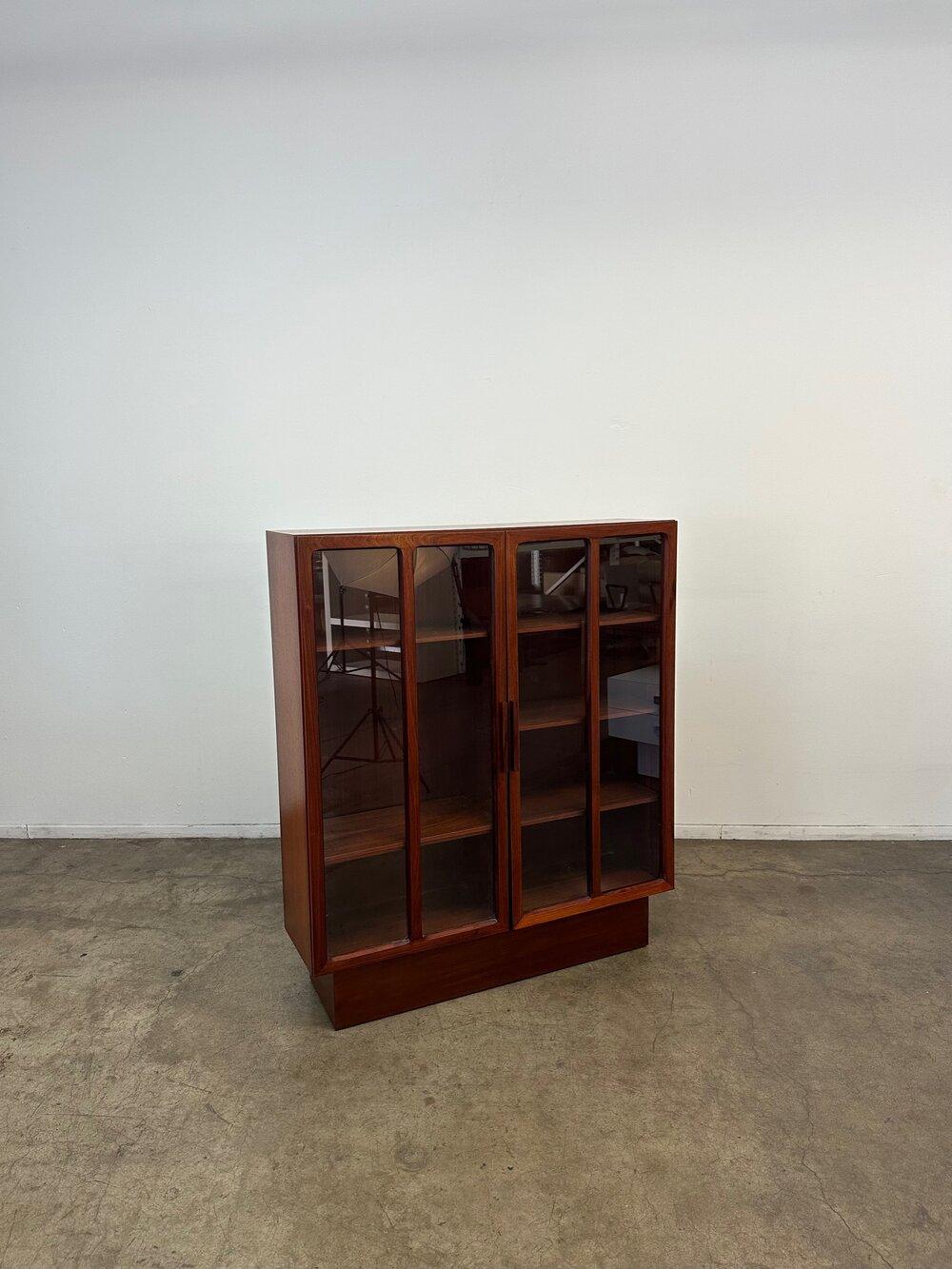 20th Century Danish Modern Rosewood Bookcase, San Francisco