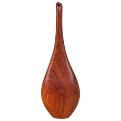 Danish Modern Rosewood Bud Vase