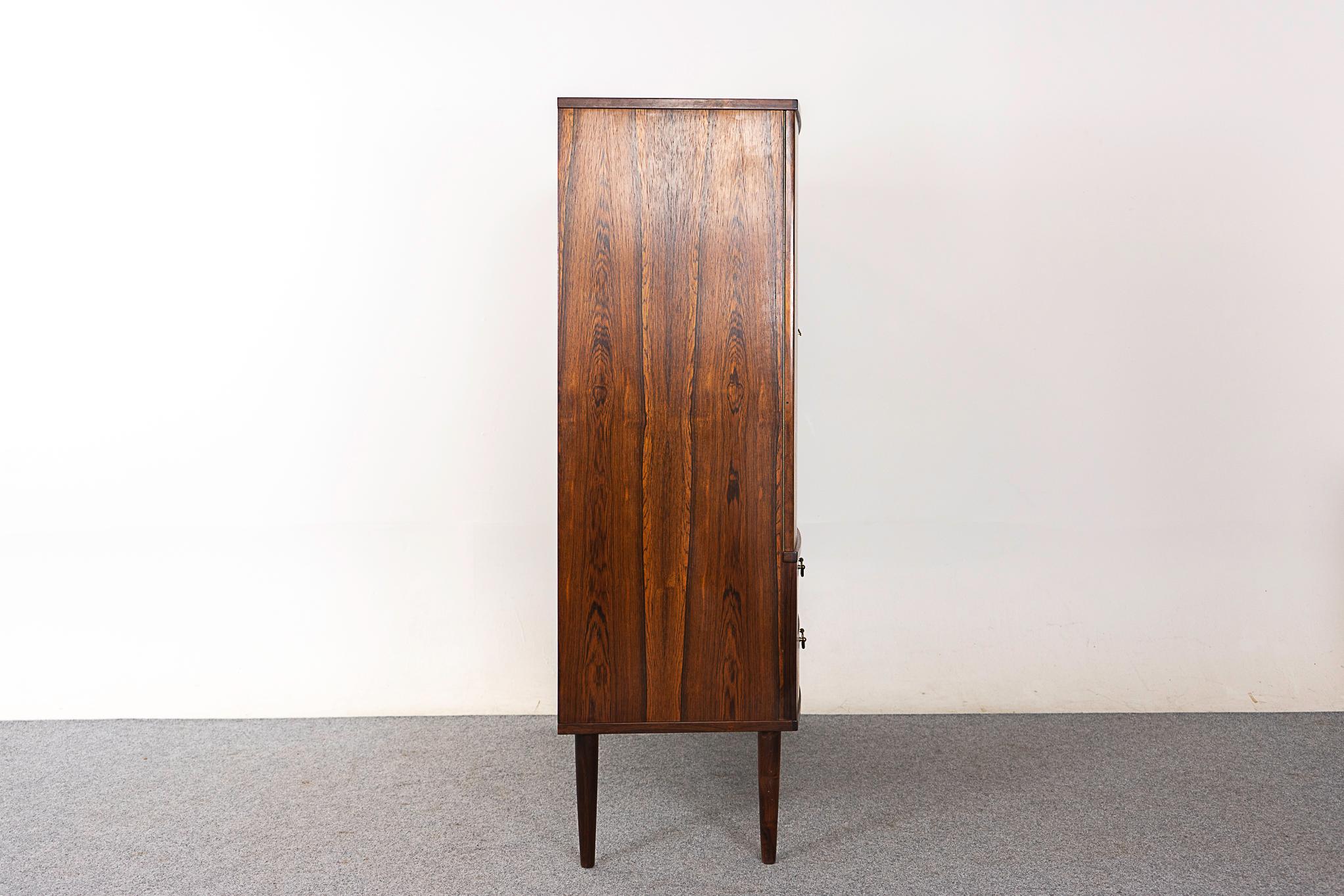 Danish Modern Rosewood Cabinet For Sale 3