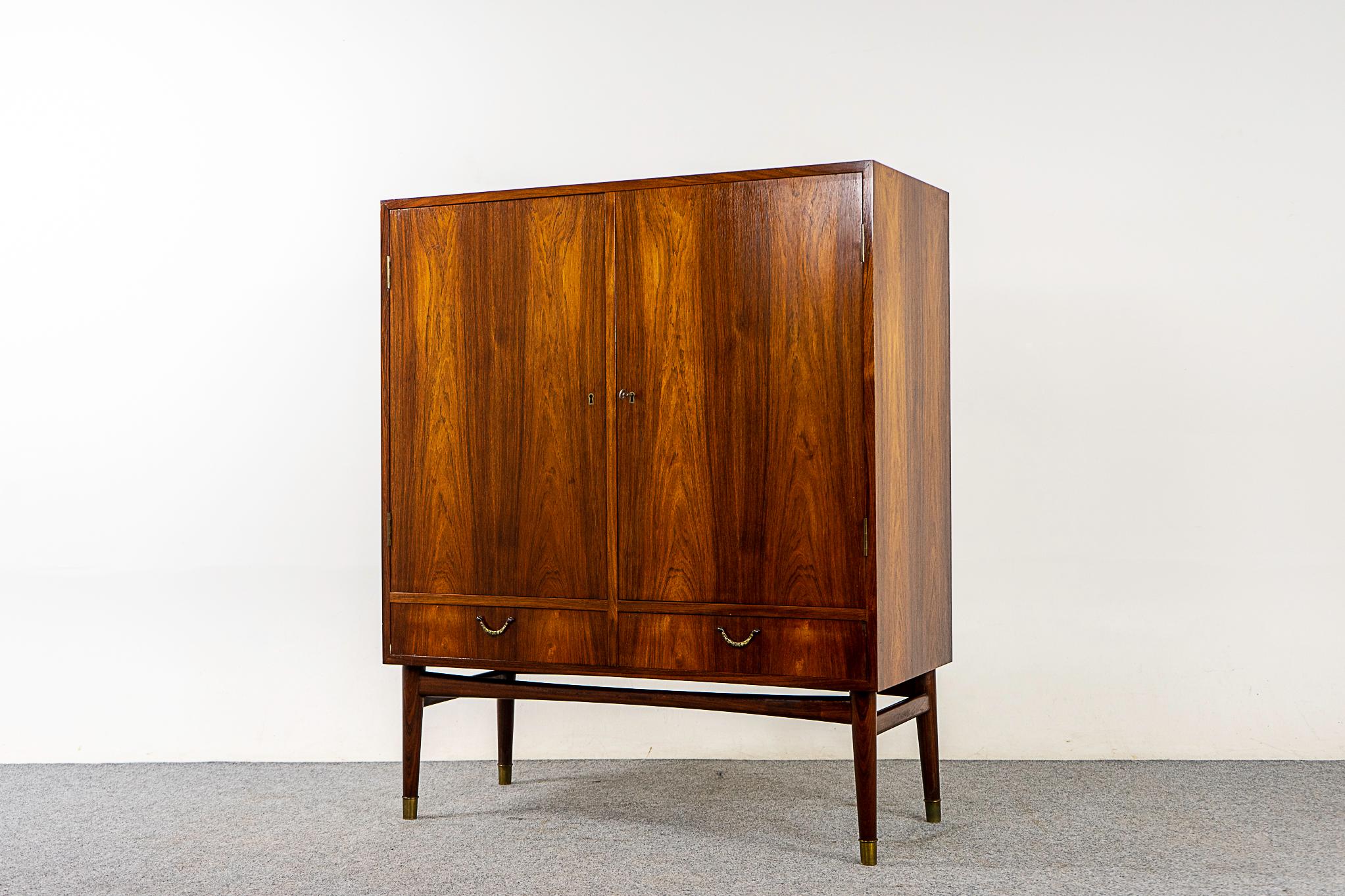 Scandinavian Modern Danish Modern Rosewood Cabinet