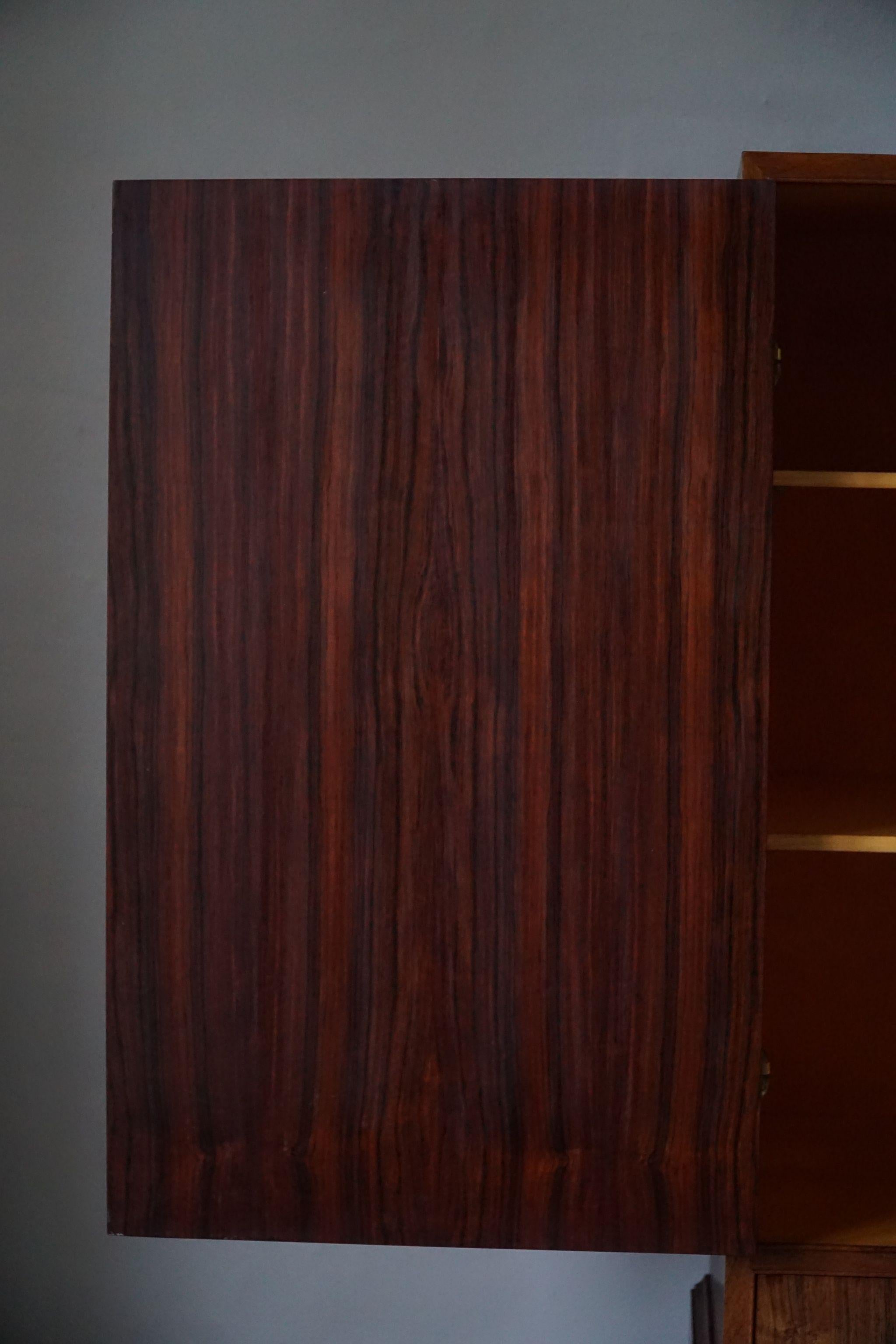 Danish Modern Rosewood Cabinet, Ole Wanscher, Denmark, Made in 1940s 11