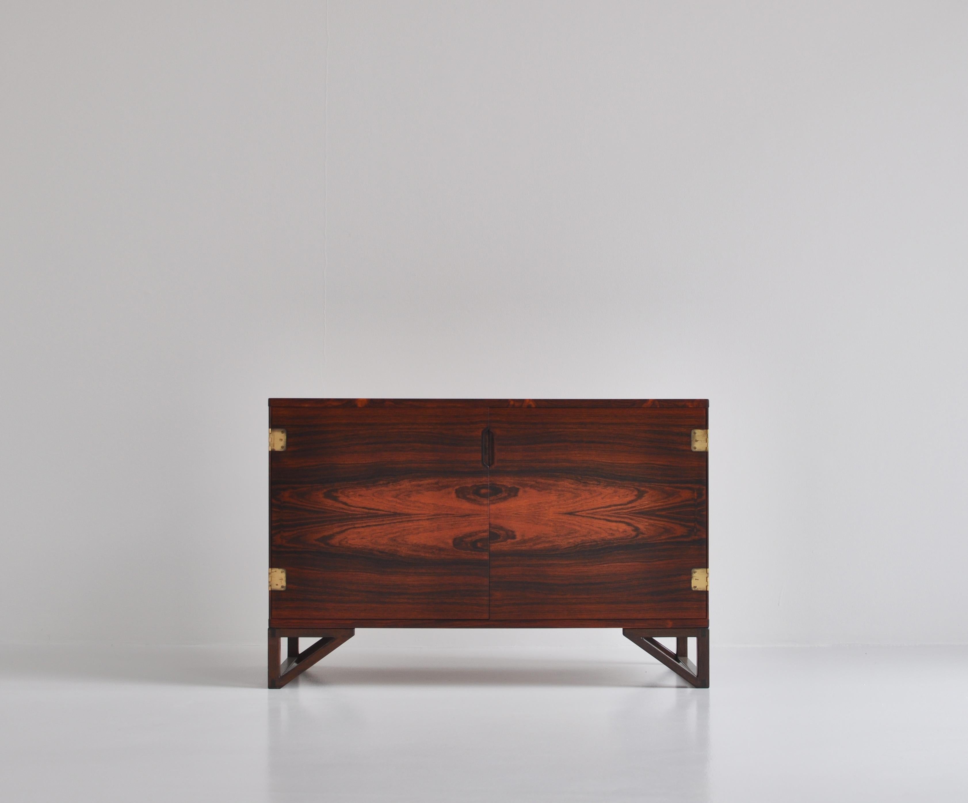 Scandinavian Modern Danish Modern Rosewood Cabinet / Sideboard by Svend Langkilde for Illums, 1960s