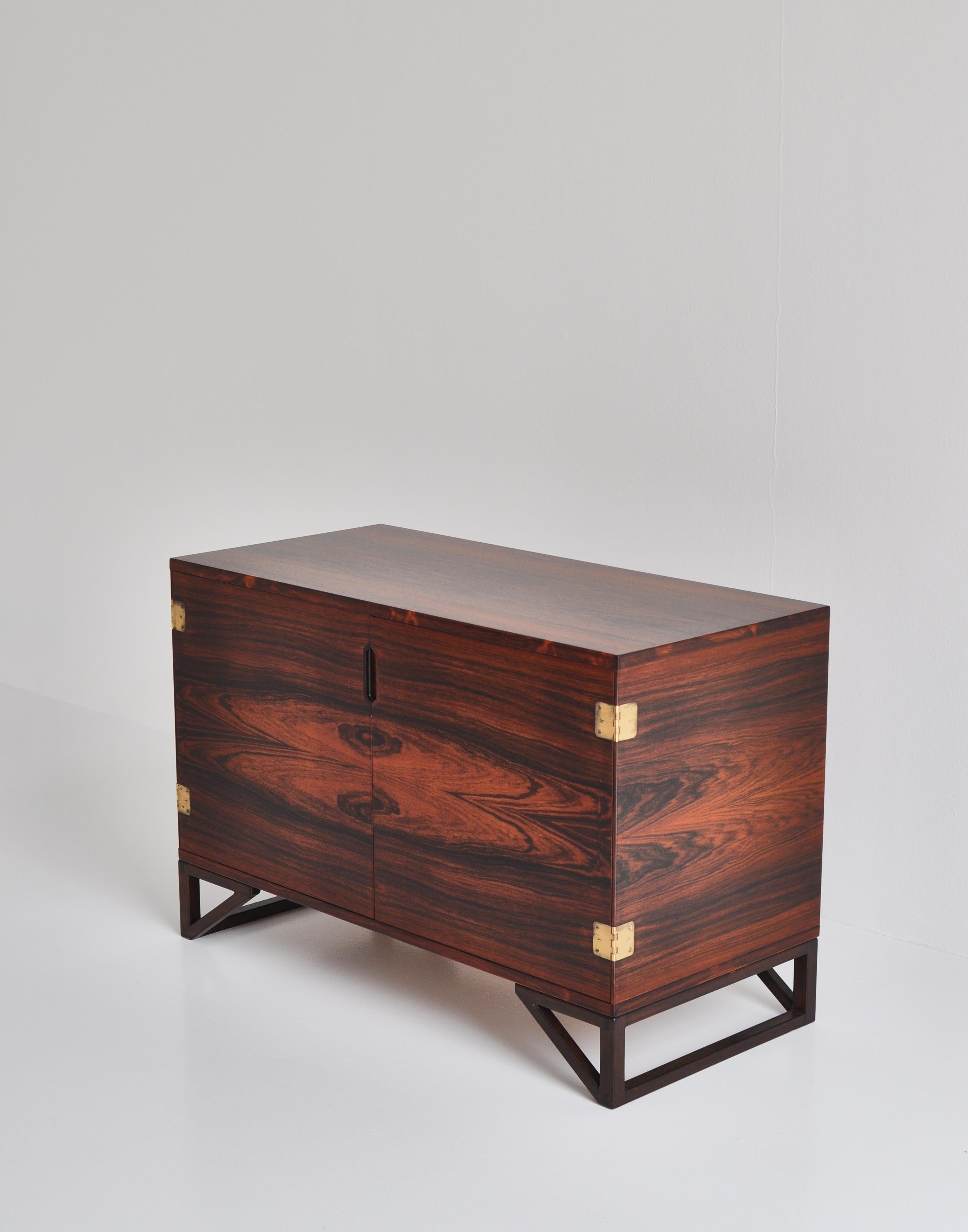 Mid-20th Century Danish Modern Rosewood Cabinet / Sideboard by Svend Langkilde for Illums, 1960s