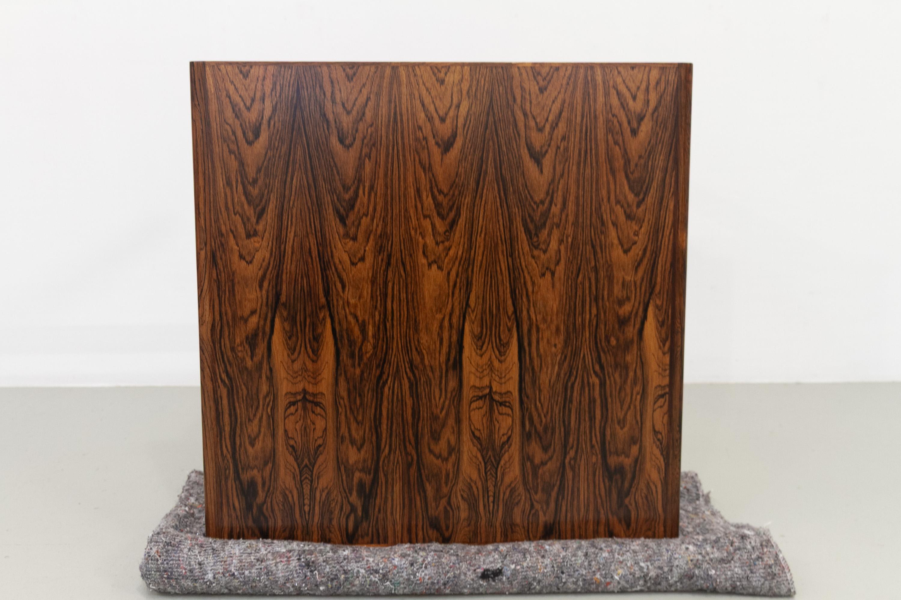 Table basse moderne danoise en bois de rose Capella par I+I pour N Eilersen, 1960. en vente 8