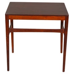 Danish Modern Rosewood Chair Side Table