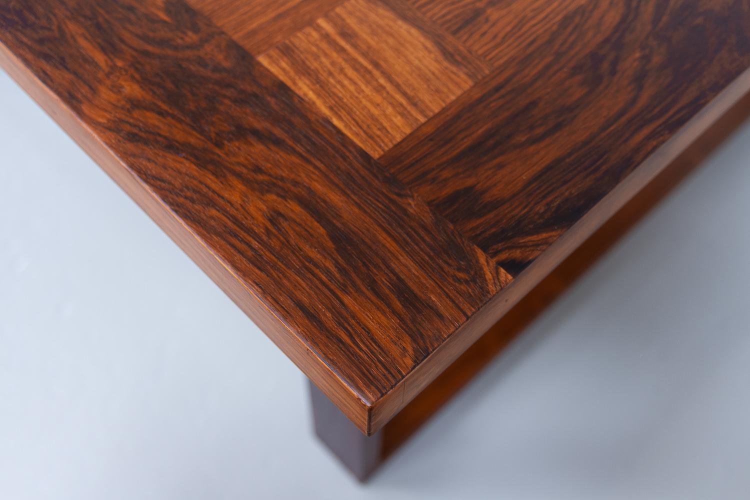 Danish Modern Rosewood Chess and Coffee Table by Poul Cadovius, 1960s. 8