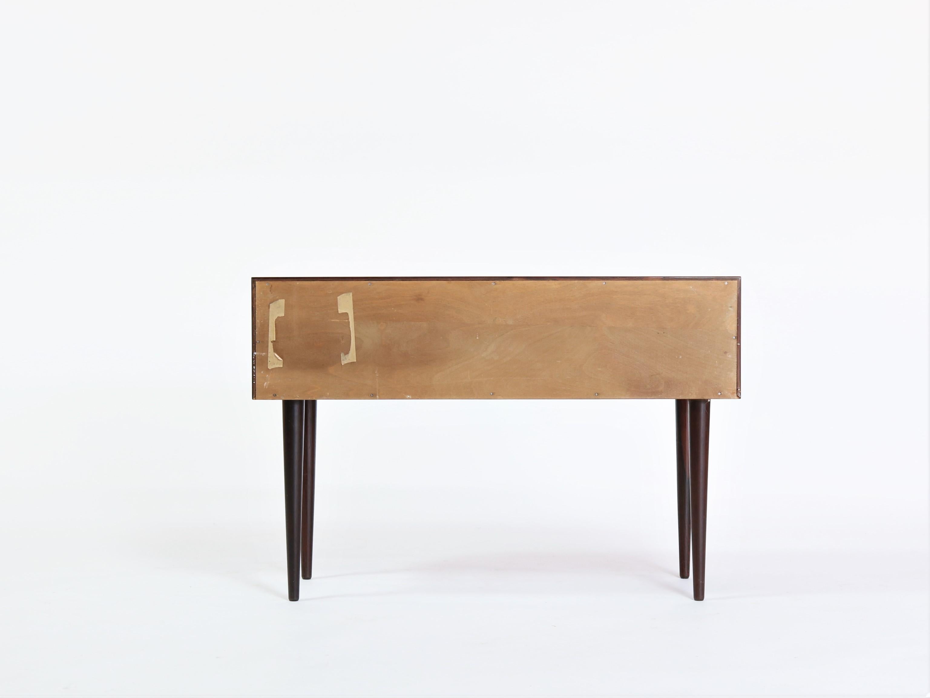 Danish Modern Rosewood Chest of Drawers by Niels Clausen, 1960s 6
