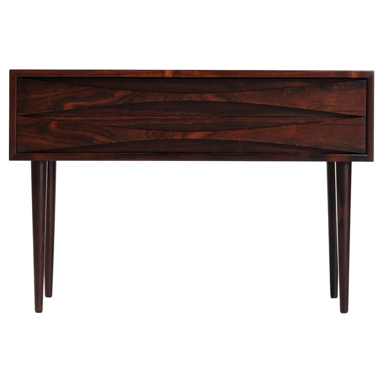 Danish Modern Rosewood Chest of Drawers by Niels Clausen, 1960s For Sale