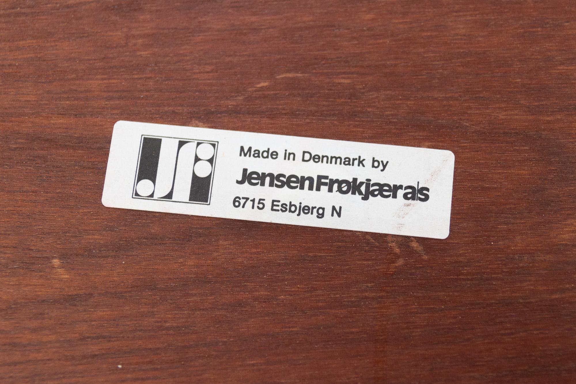 Dänischer Moderner Couchtisch aus Palisanderholz von Jensen Frøkjær, 1960er Jahre im Angebot 14