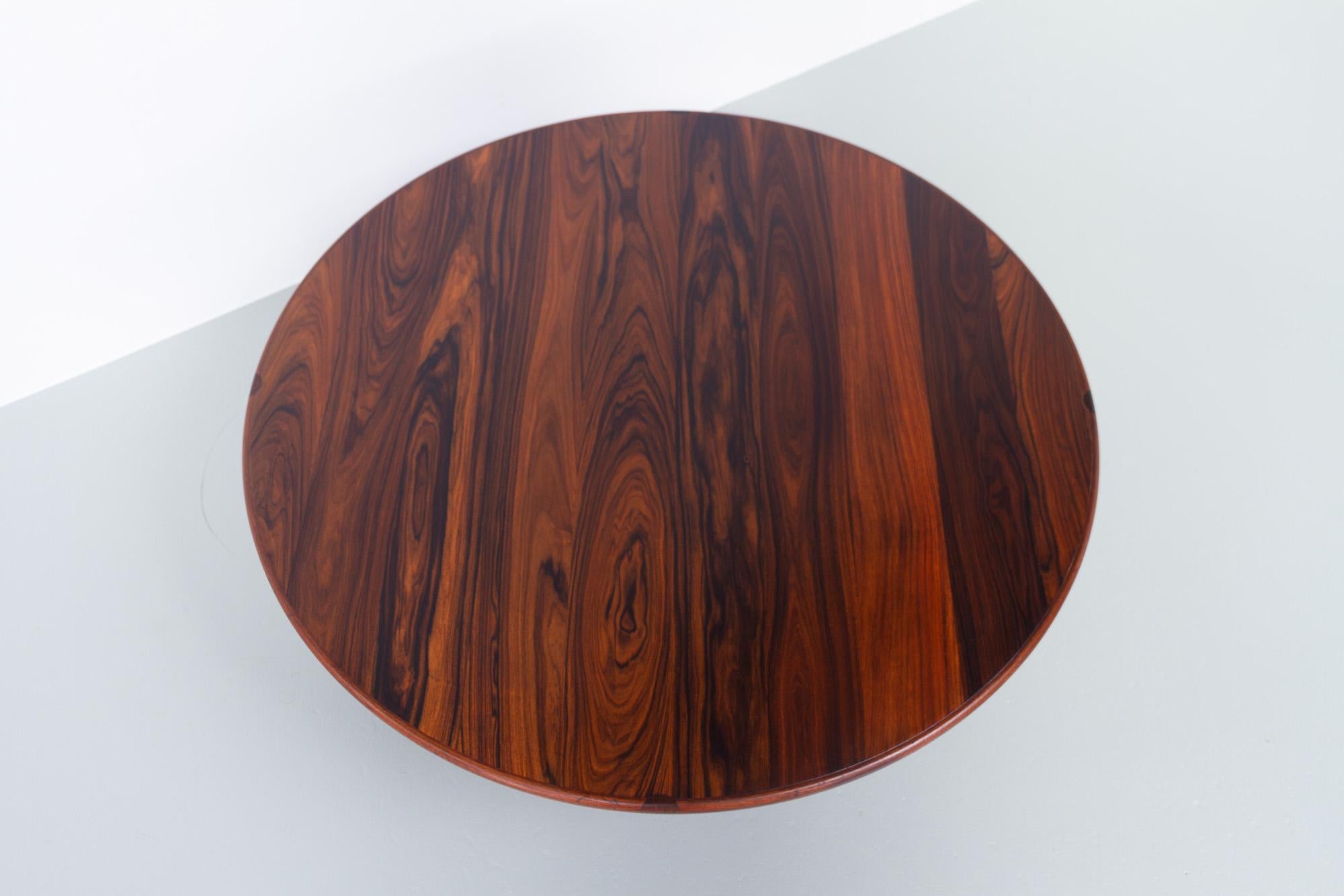 Danish Modern Rosewood Coffee Table by Jensen Frøkjær, 1960s In Good Condition For Sale In Asaa, DK