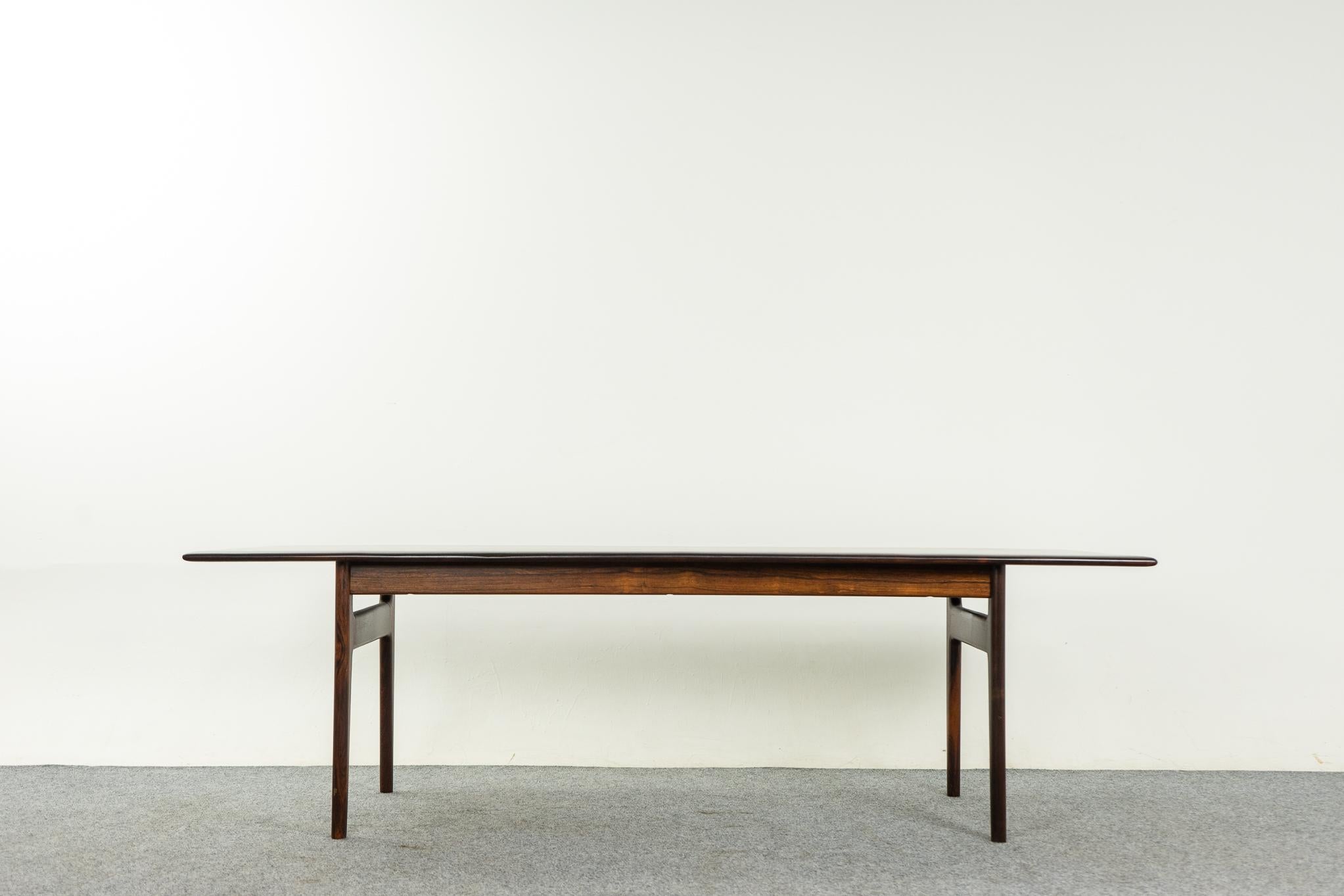 Scandinavian Modern Danish Modern Rosewood Coffee Table by Johannes Andersen