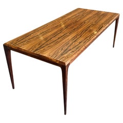 Danish Modern Rosewood Coffee Table by Johannes Andersen