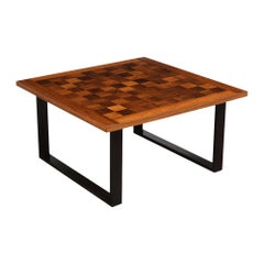 Danish Mid-Century Modern Square Coffee Table