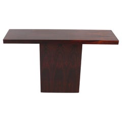 Table console danoise moderne en palissandre Design Line Line