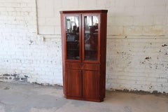 Danish Modern Rosewood Corner Cabinet by Skovby