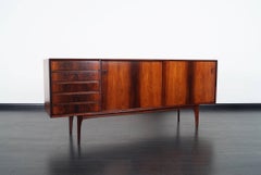 Danish Modern Rosewood Credenza by Oddense Maskinsnekeri