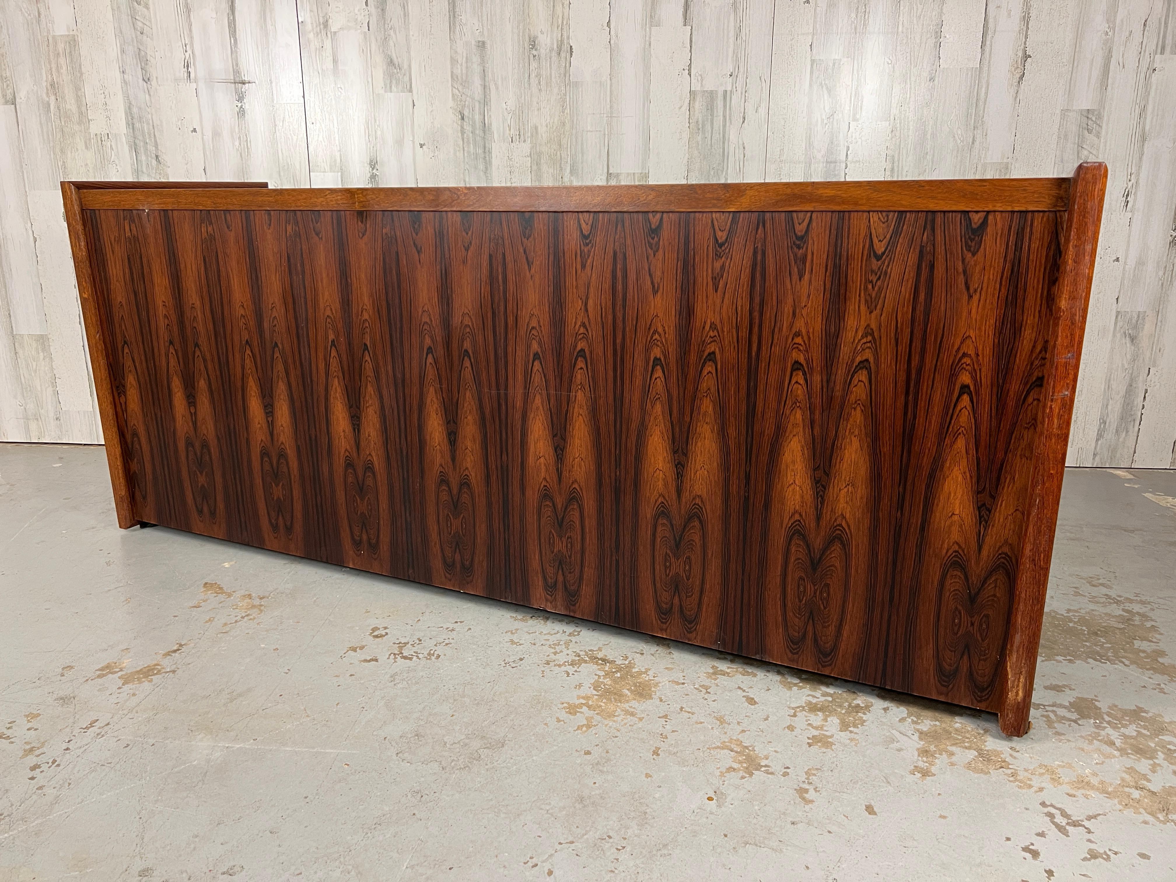 Danish Modern Rosewood Credenza For Sale 4