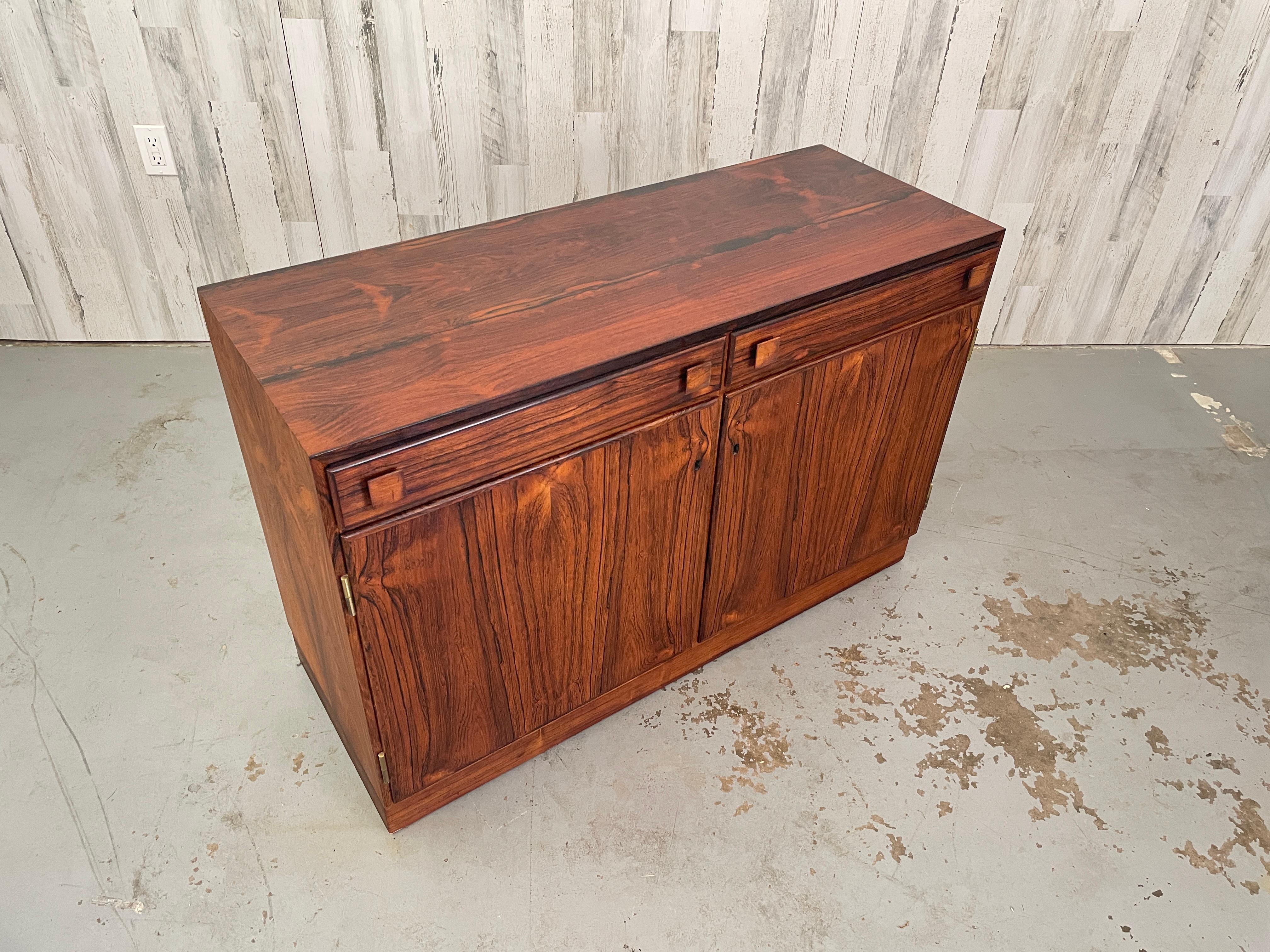 Danish Modern Rosewood Credenza For Sale 6