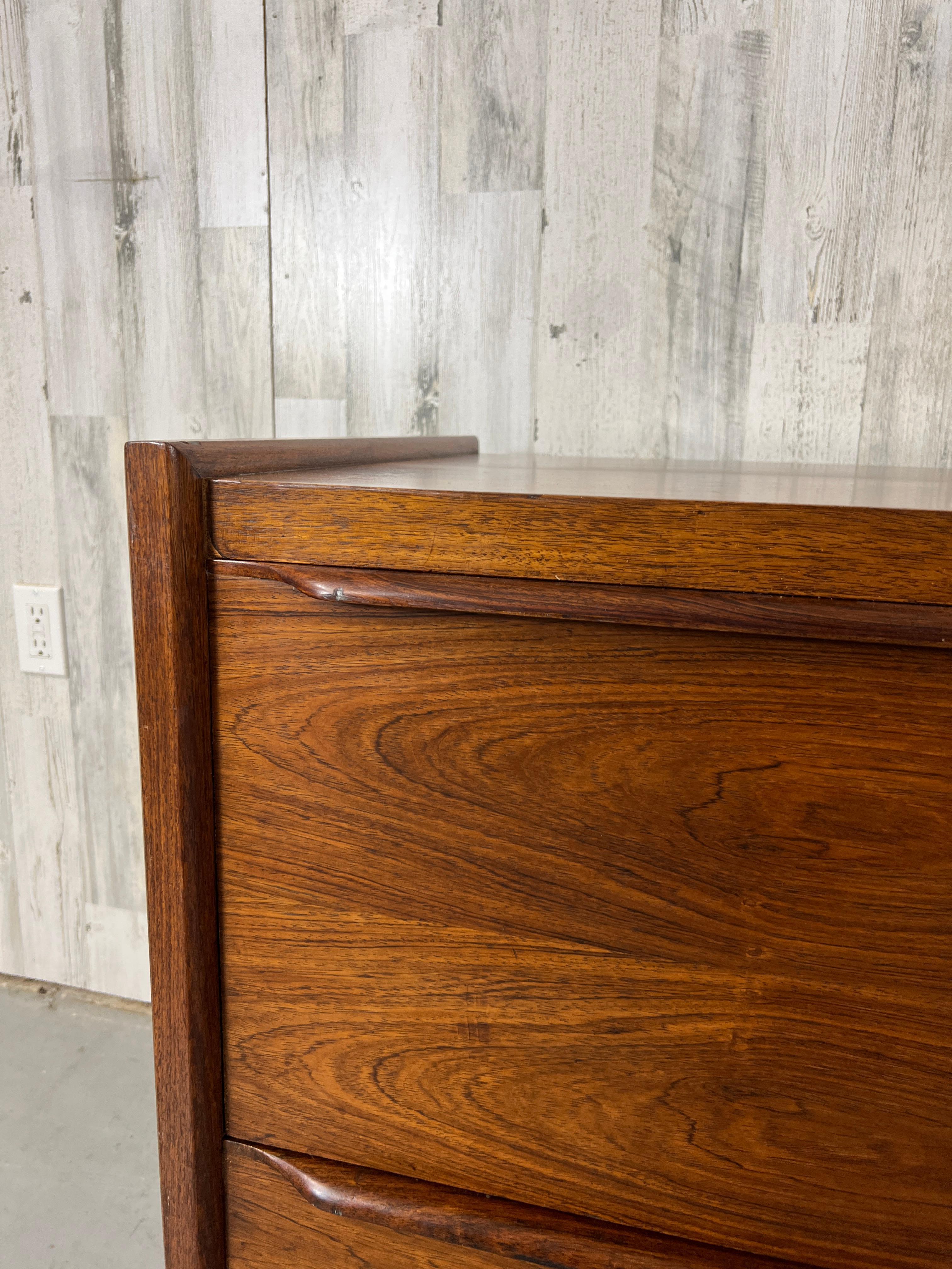 Danish Modern Rosewood Credenza For Sale 8