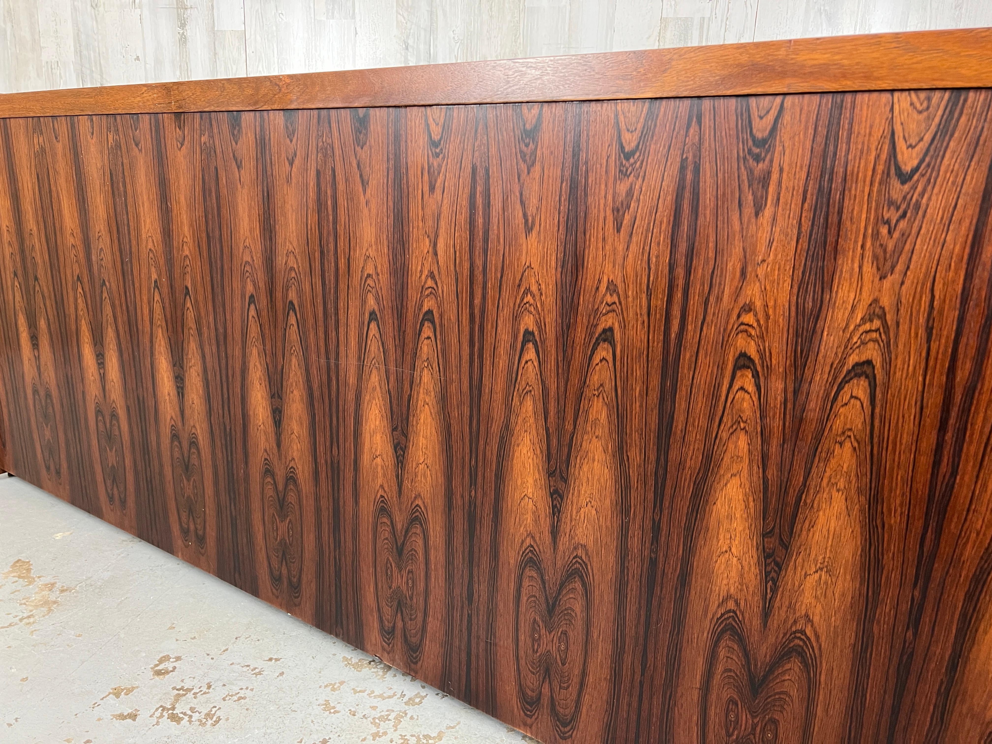 Danish Modern Rosewood Credenza For Sale 13