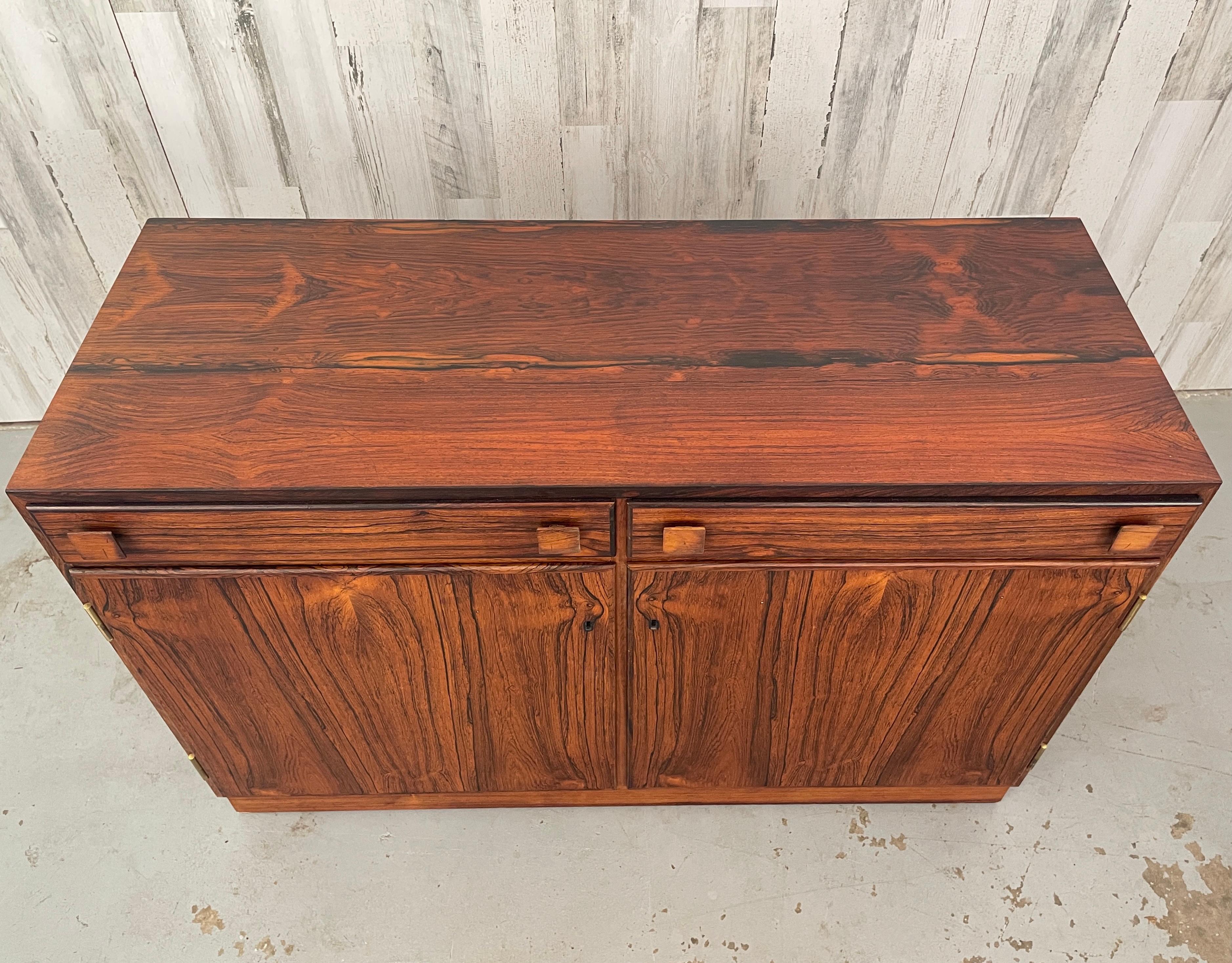 Danish Modern Rosewood Credenza For Sale 2