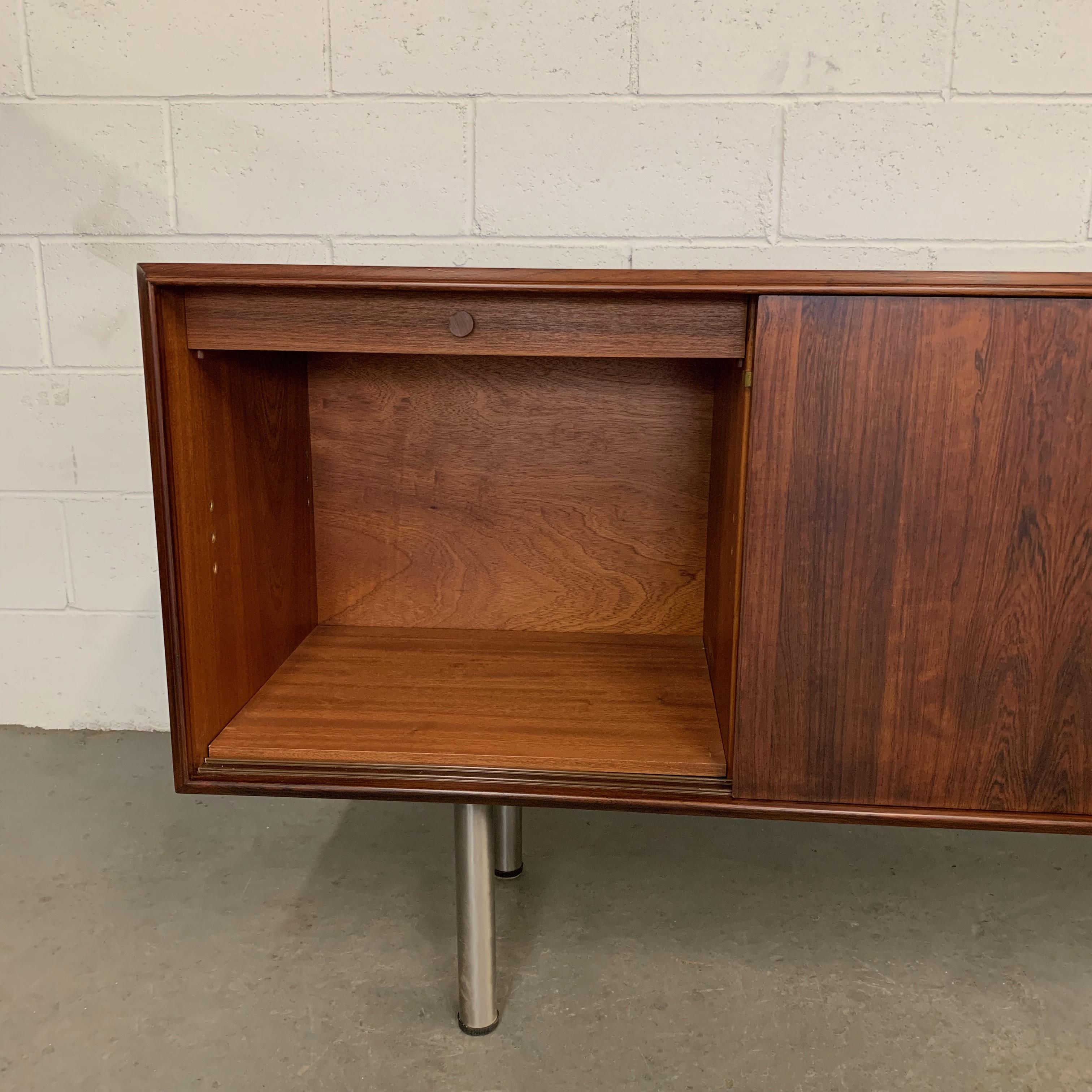 Danish Modern Rosewood Credenza Sideboard 5