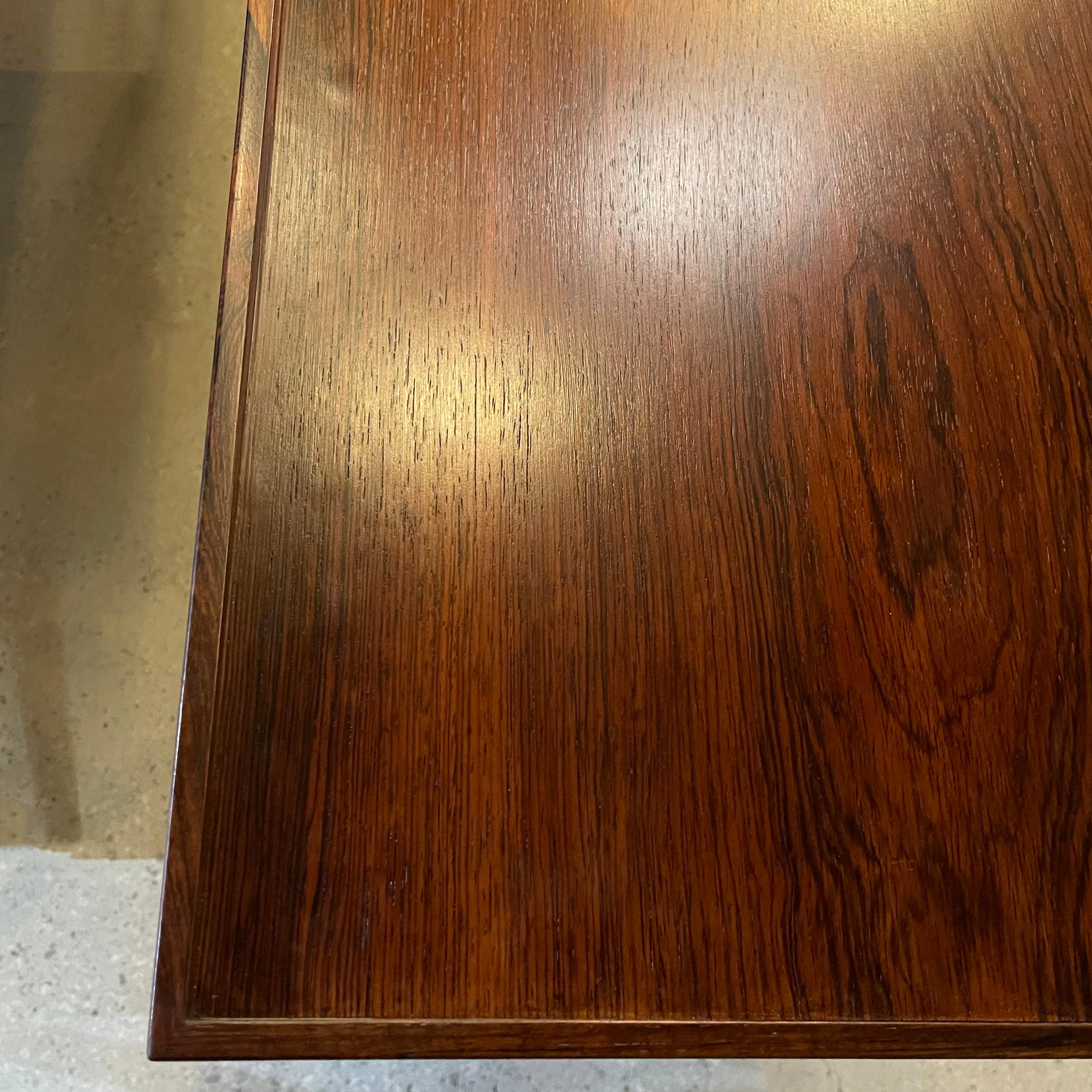 Danish Modern Rosewood Credenza Sideboard For Sale 9