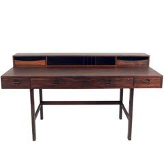 Danish Modern Rosewood Desk by Jens Quistgaard