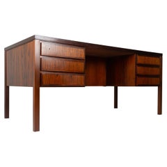 Danish Modern Rosewood Desk by Omann. Jun 1960s