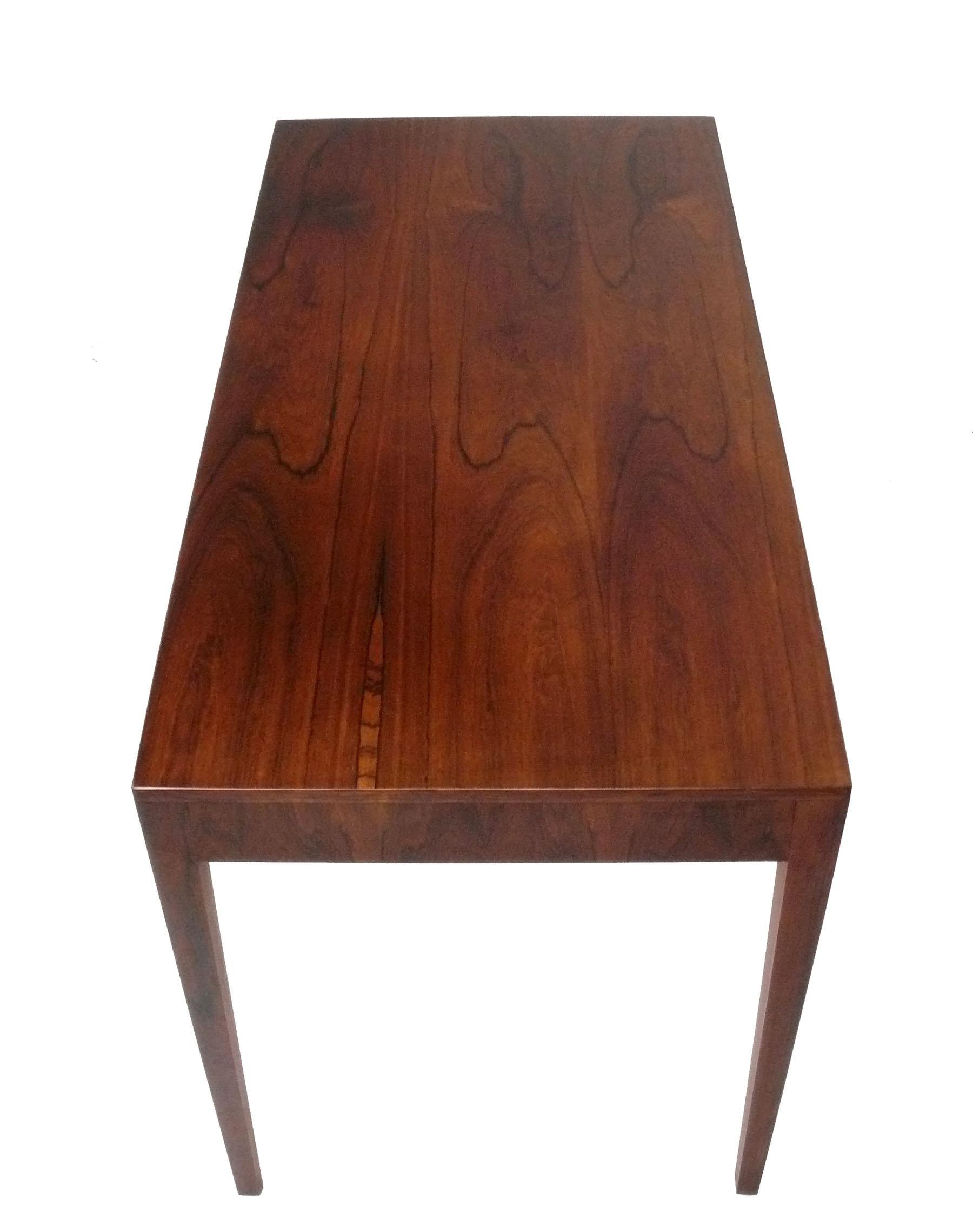 Mid-20th Century Danish Modern Rosewood Desk by Riis Antonsen and Chair by Niels Moller