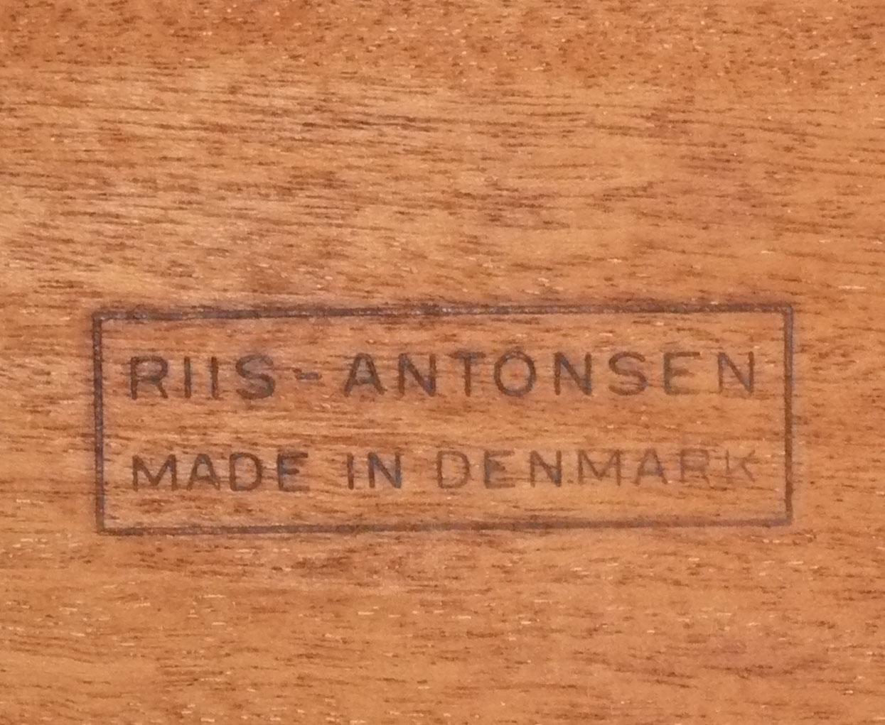 Danish Modern Rosewood Desk by Riis Antonsen and Chair by Niels Moller 3