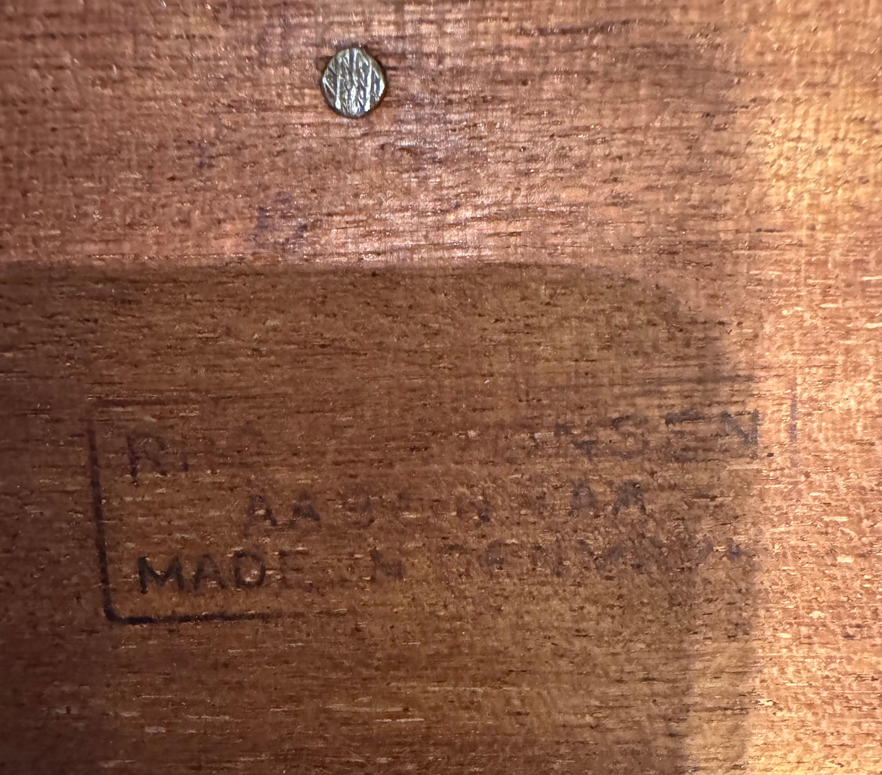 Scrivania moderna danese in legno di palissandro di Riis Antonsen in vendita 3