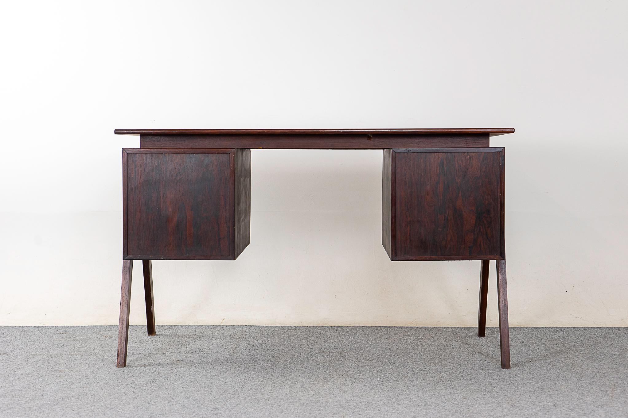 Danish Modern Rosewood Desk 4