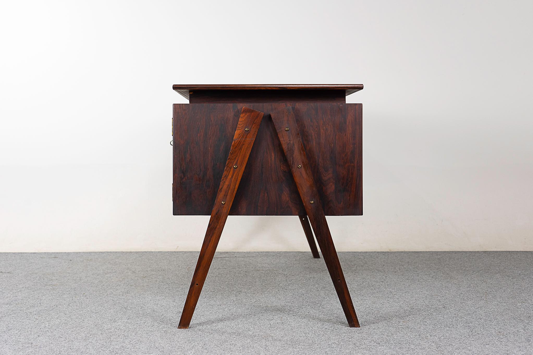 Danish Modern Rosewood Desk 2
