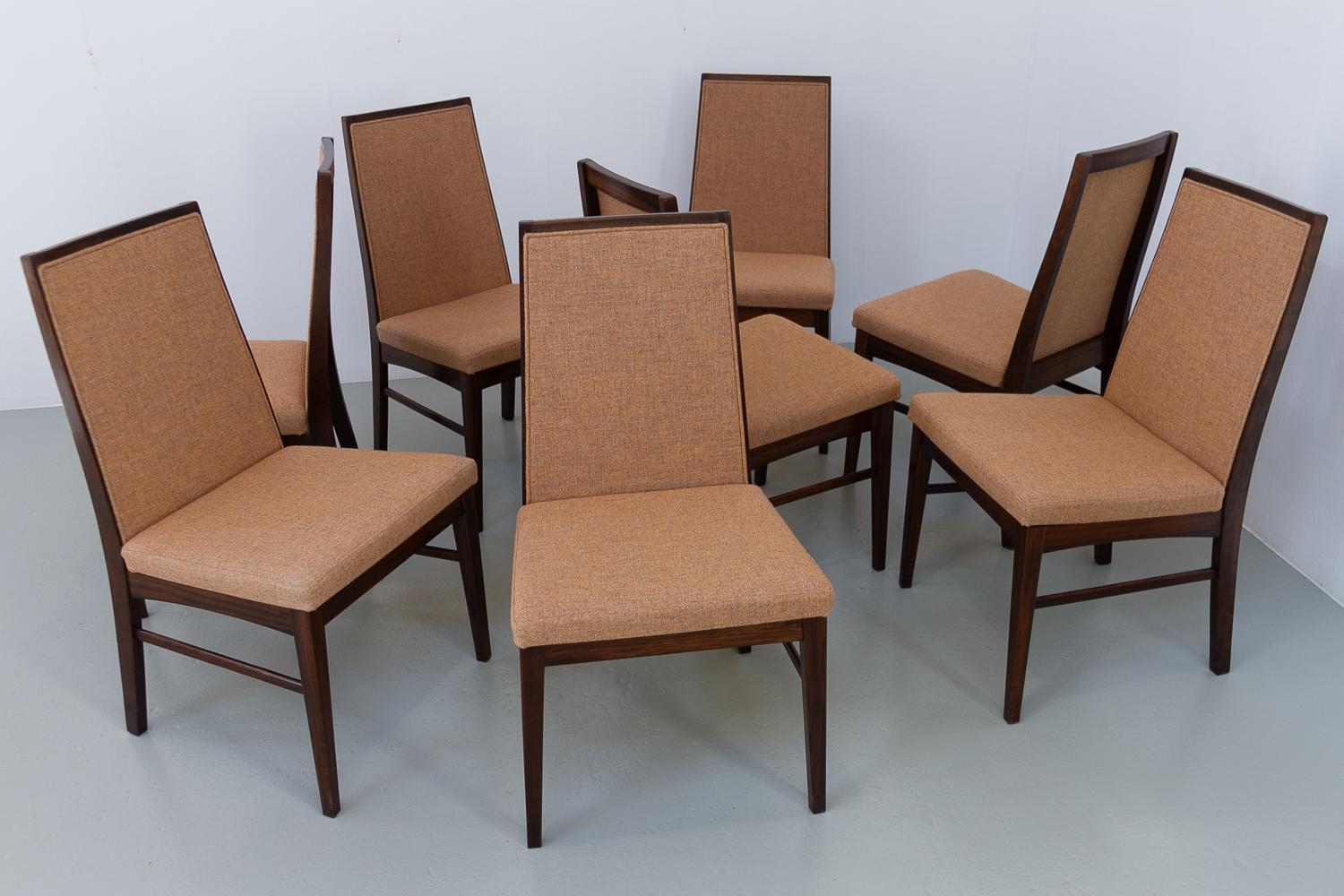 Danish Modern Rosewood Dining Chairs by Dyrlund, 1970s. Set of 8. 11