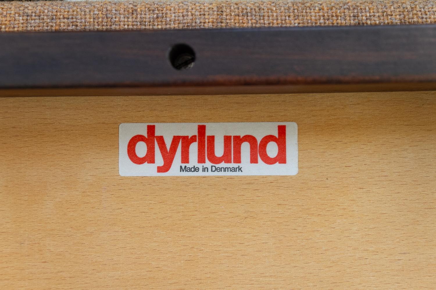 Danish Modern Rosewood Dining Chairs by Dyrlund, 1970s. Set of 8. 15