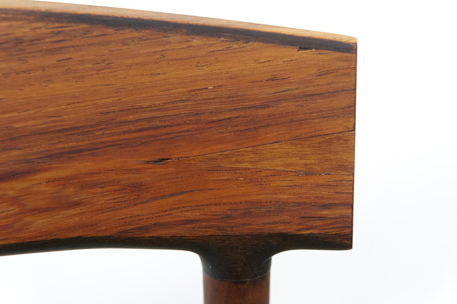 Danish Modern Rosewood Dining Chairs by Johannes Andersen, 1960s. Set of 6. 4