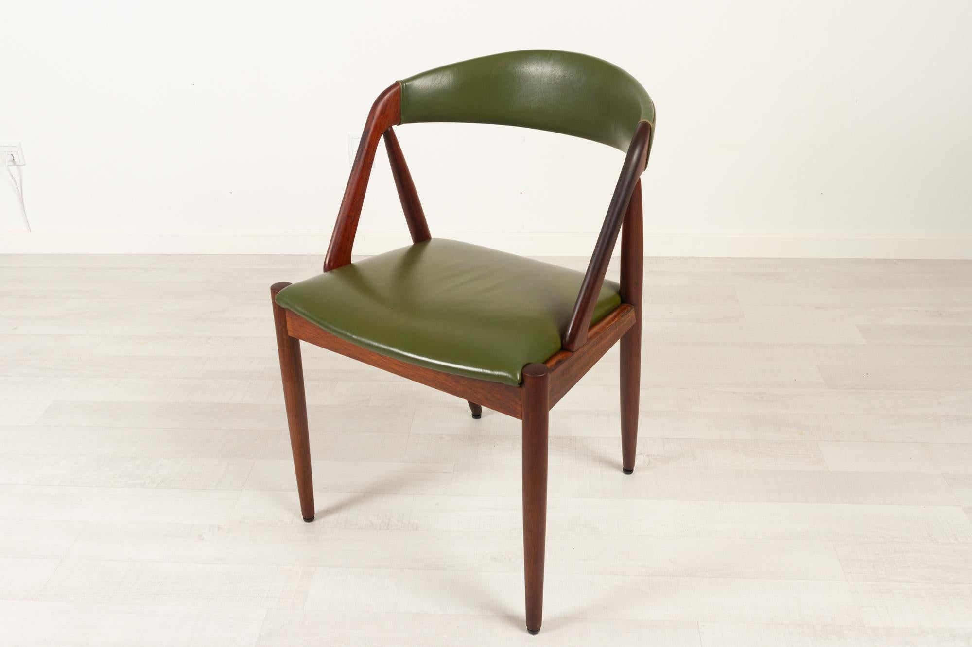 Danish Modern Rosewood Dining Chairs by Kai Kristiansen 1960s, Set of 6 9