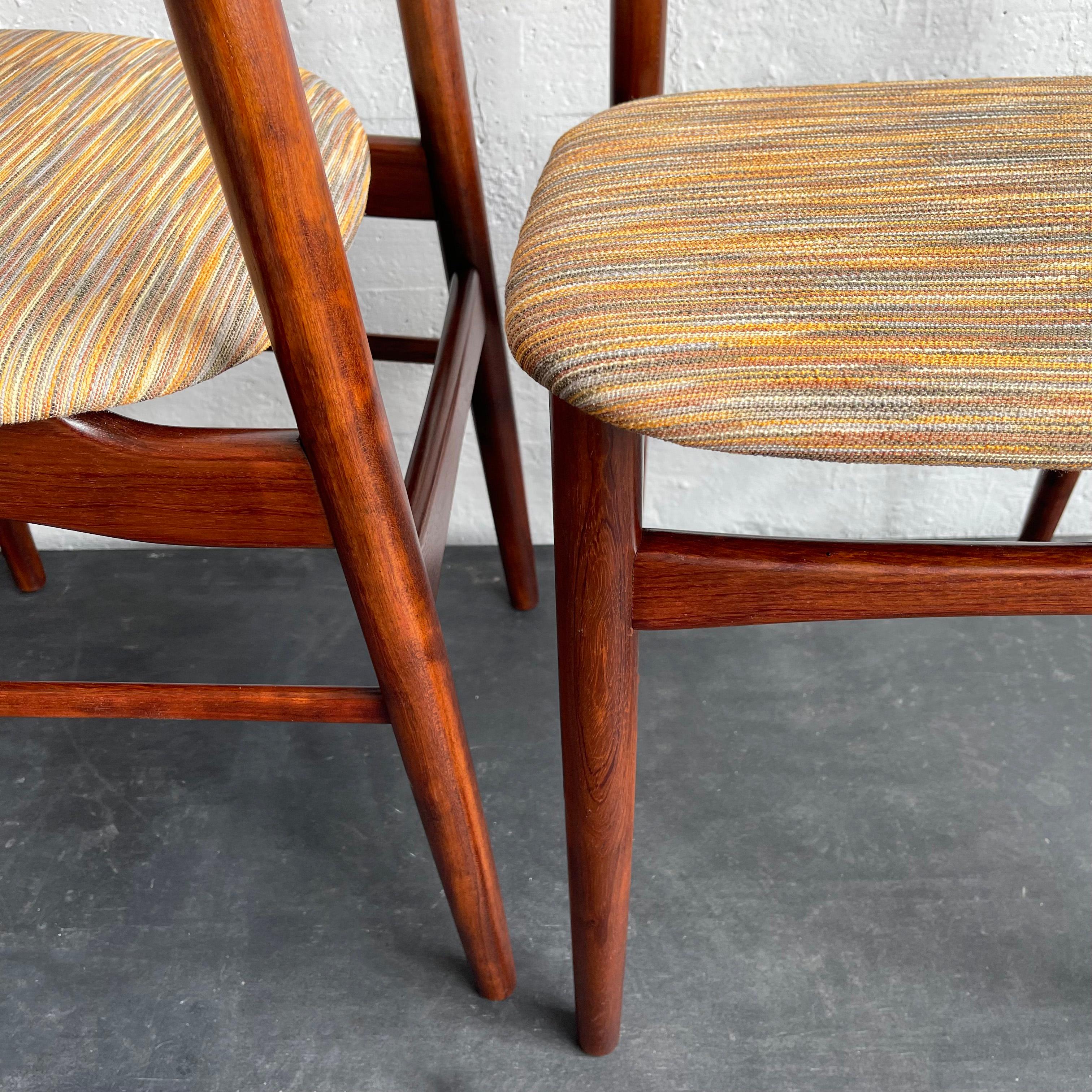 Danish Modern Rosewood Dining Chairs By Kurt Østervig For K.P. Møbler For Sale 7