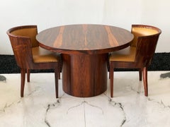 Danish Modern Rosewood Dining Game Table