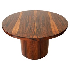 Danish Modern Rosewood Dining Game Table