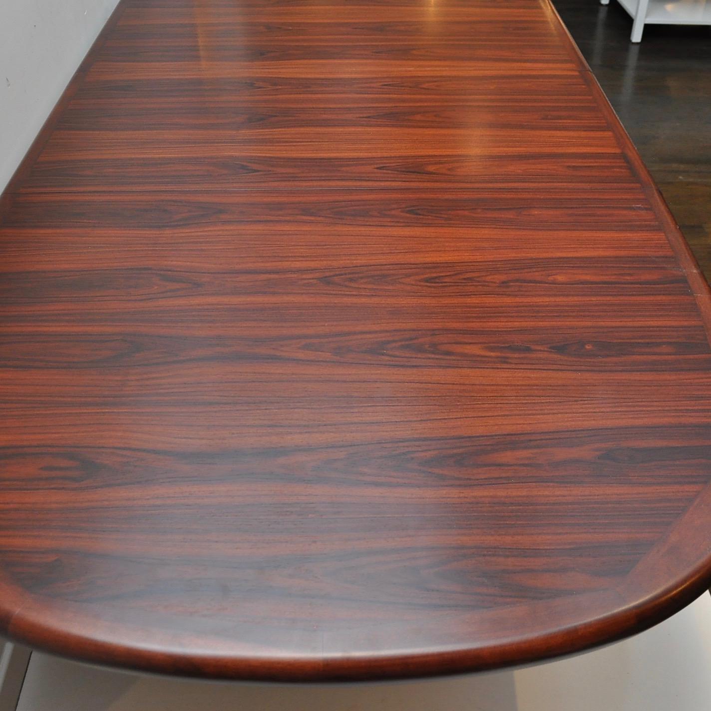 Scandinavian Modern Danish Modern Rosewood Dining Table by Boltinge Stolefabrik