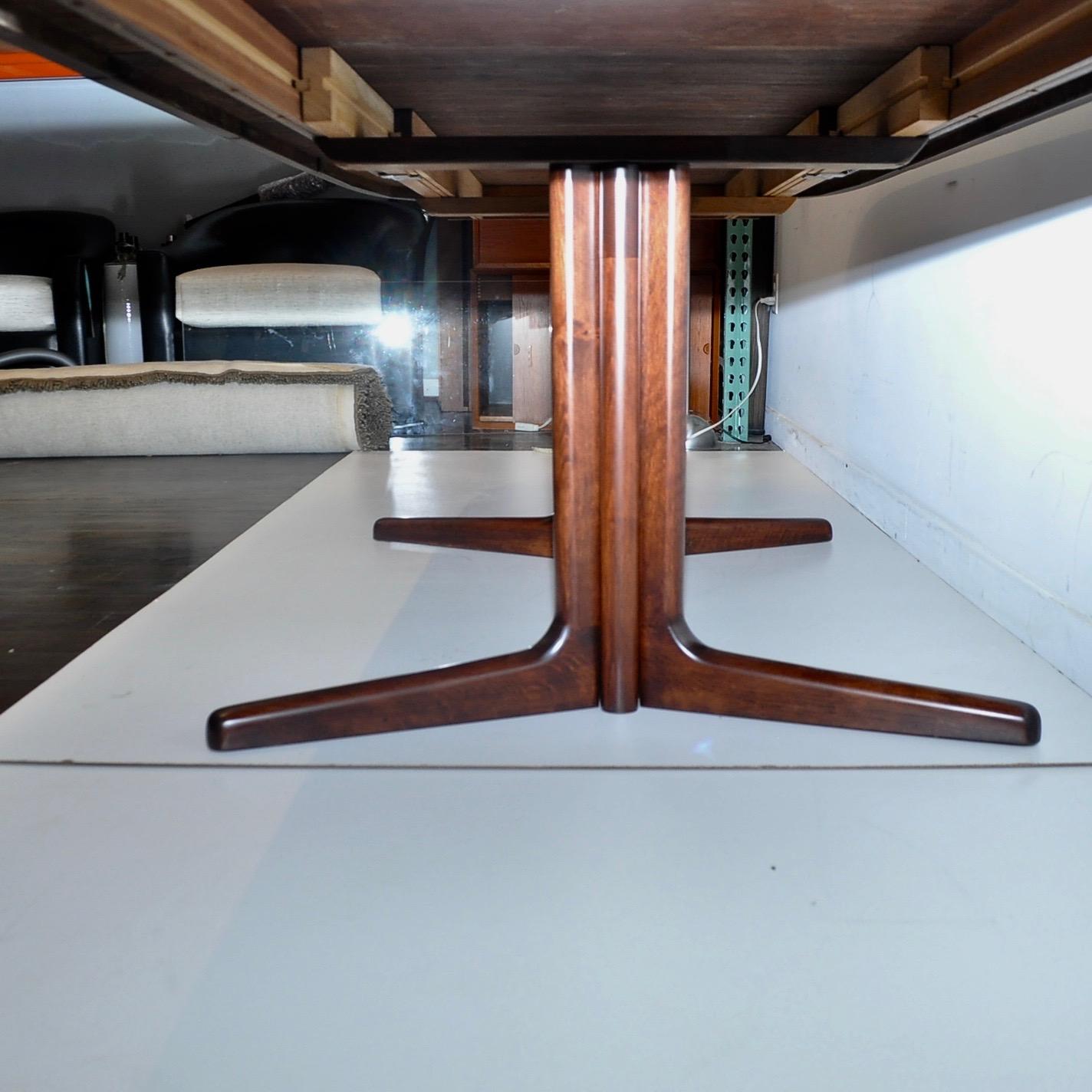Danish Modern Rosewood Dining Table by Boltinge Stolefabrik 2