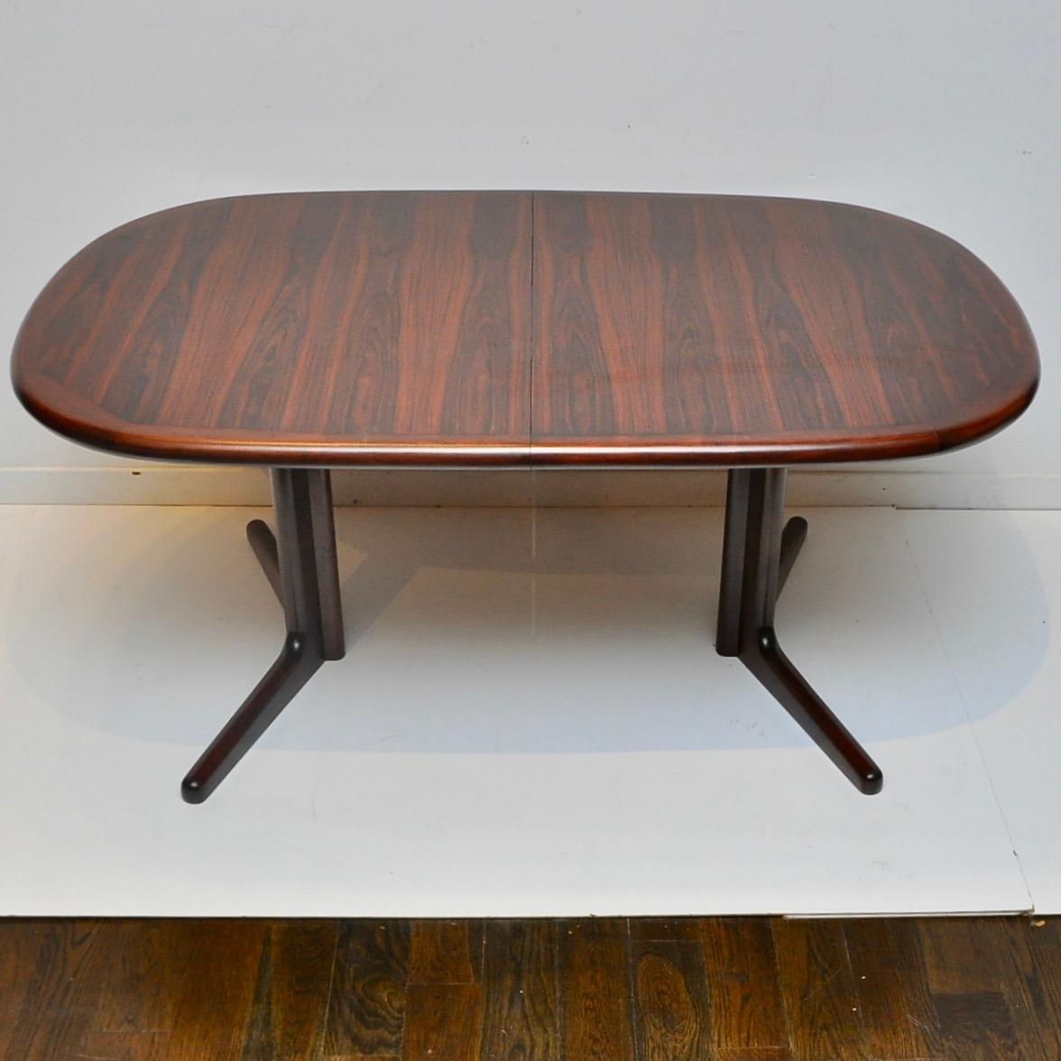 Danish Modern Rosewood Dining Table by Boltinge Stolefabrik 4