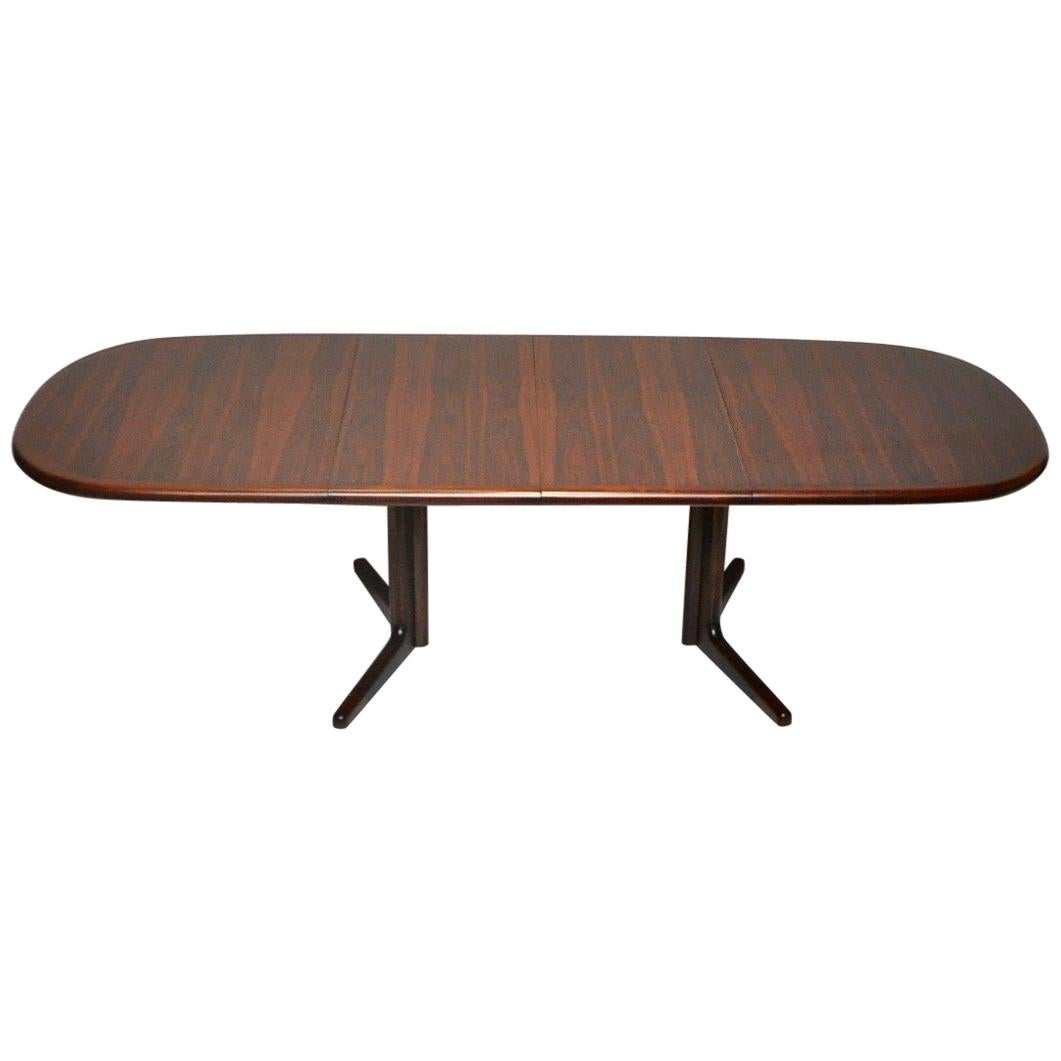 Danish Modern Rosewood Dining Table by Boltinge Stolefabrik
