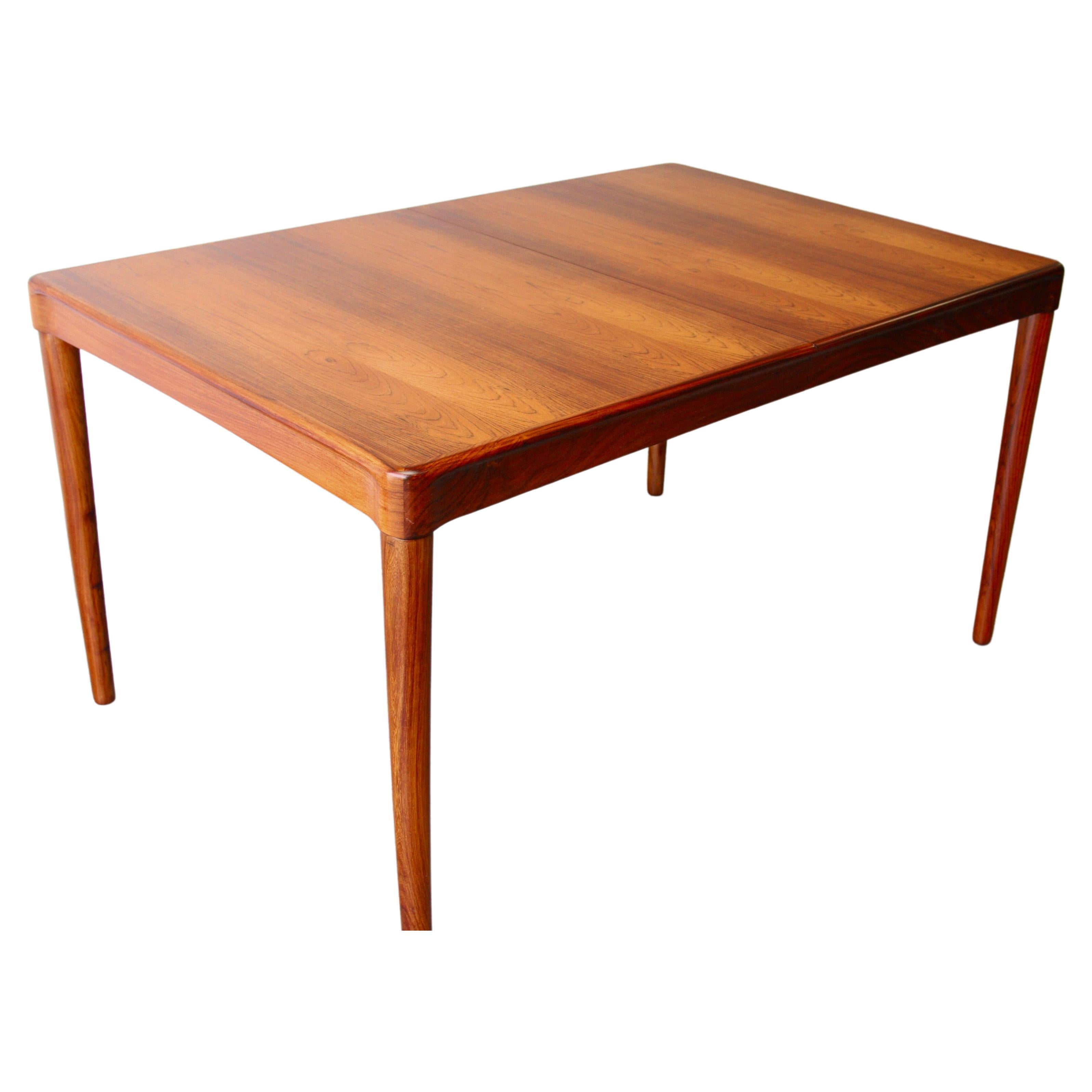 Danish Modern Rosewood Dining Table by H.W. Klein for Bramin Møbler
