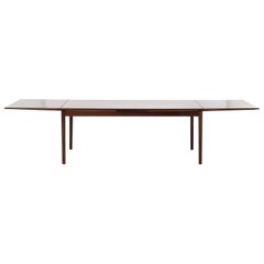 Danish Modern Rosewood Dining Table