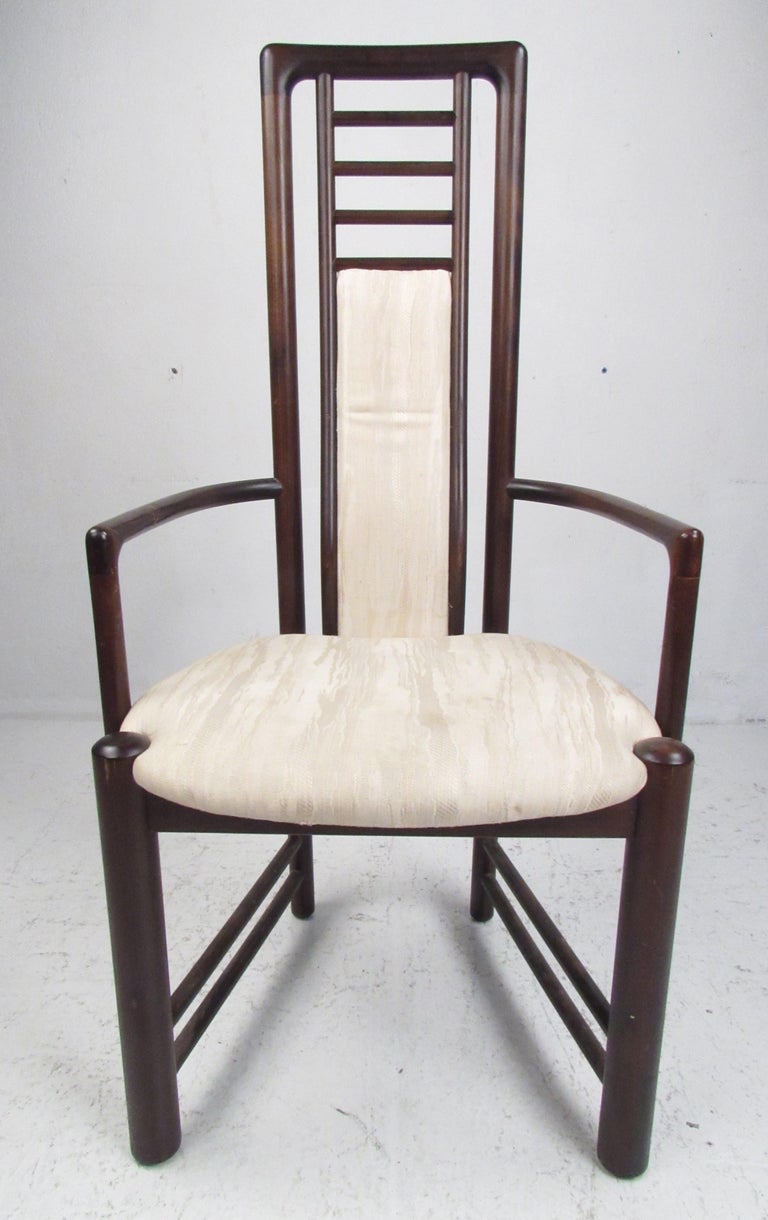 Danish Modern Rosewood Dining Table with Eight ...