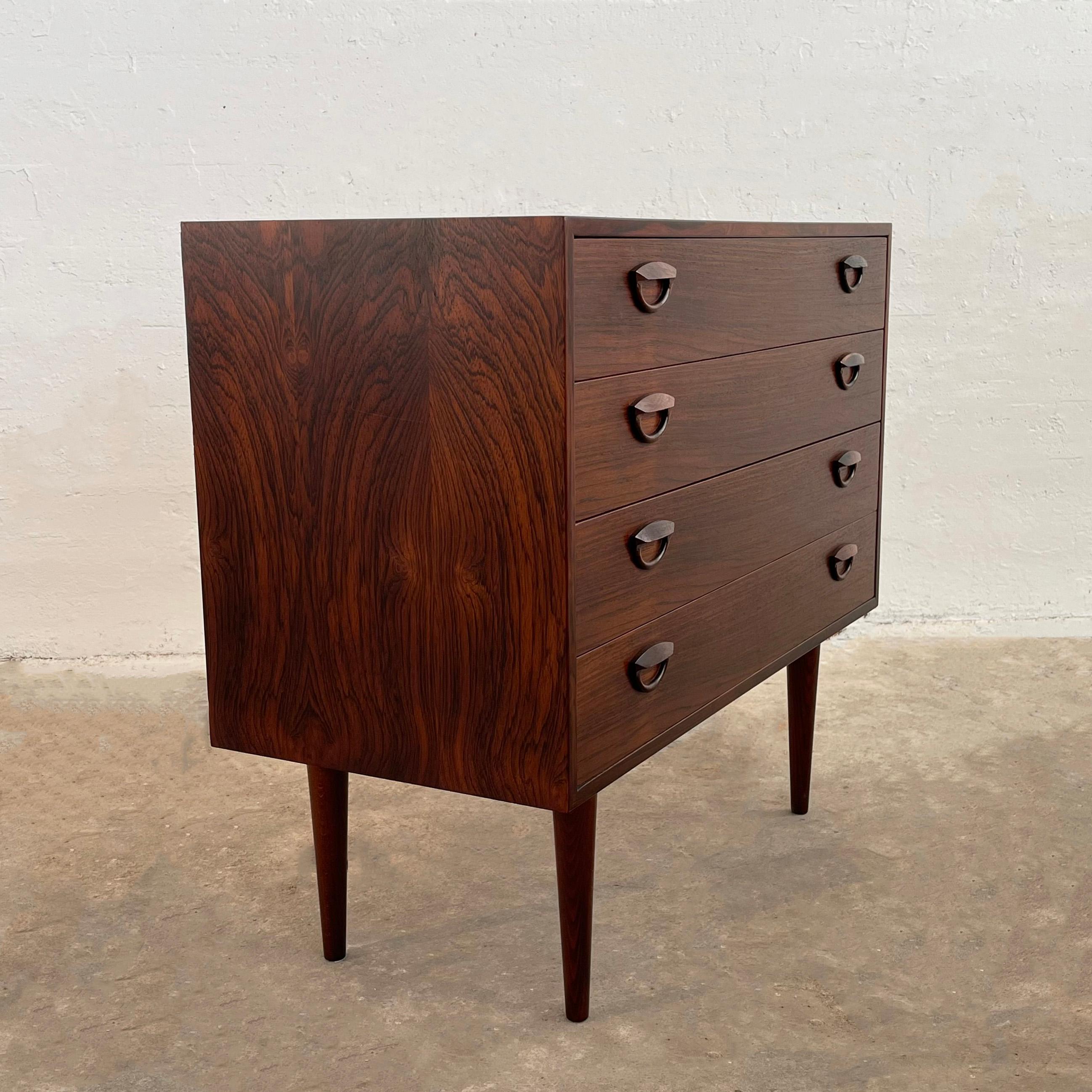 Danish Modern Rosewood Dresser By Kai Kristiansen 1