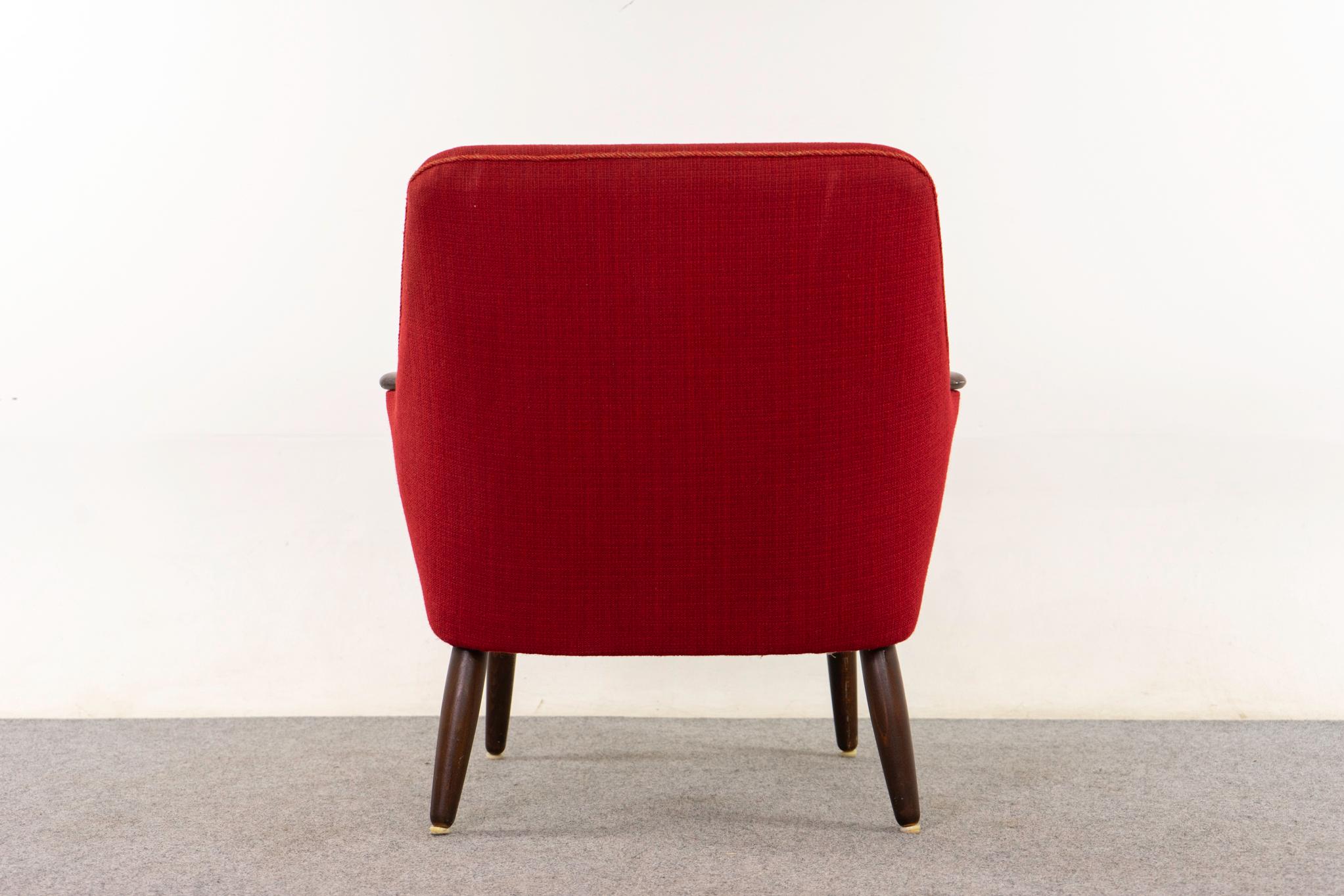 Sillón moderno danés de palisandro en venta 4